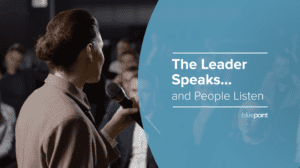 Image of The Leader Speaks…and people listen!