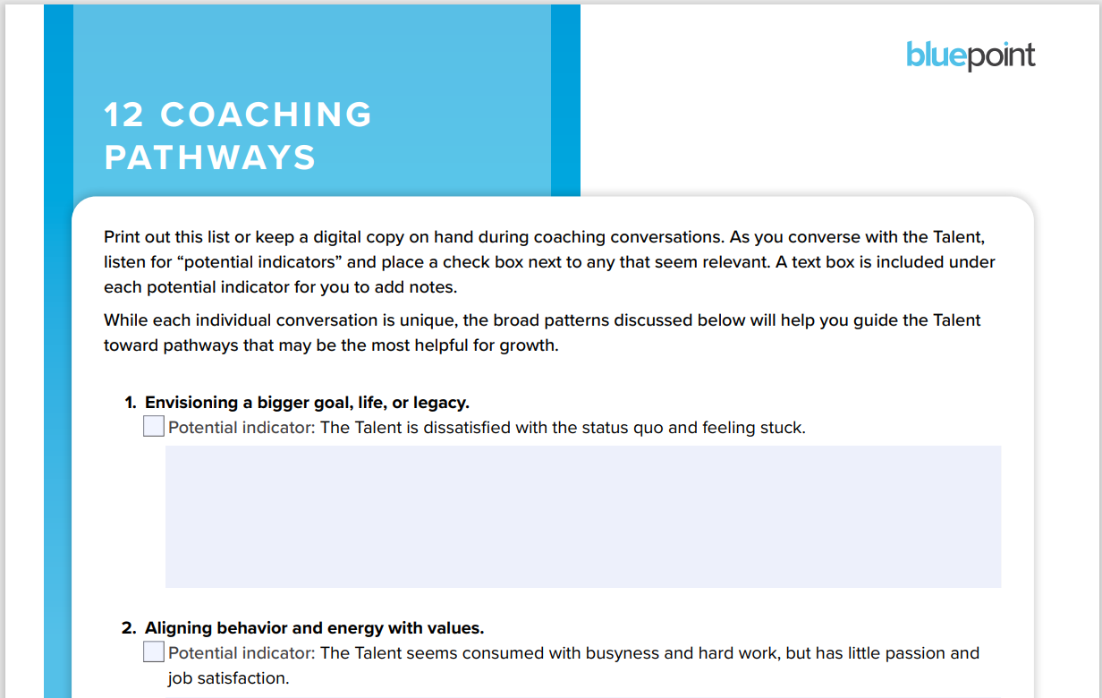 12 Coaching Pathways